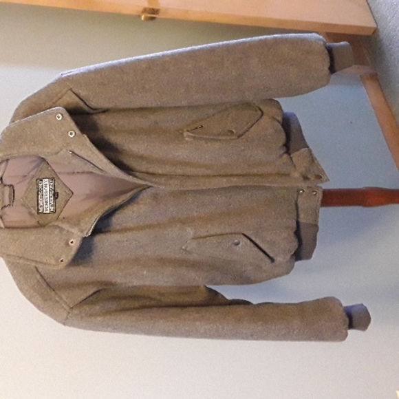 Vintage Members Only Men's 100% Wool Bomber Jacket - Picture 3 of 7